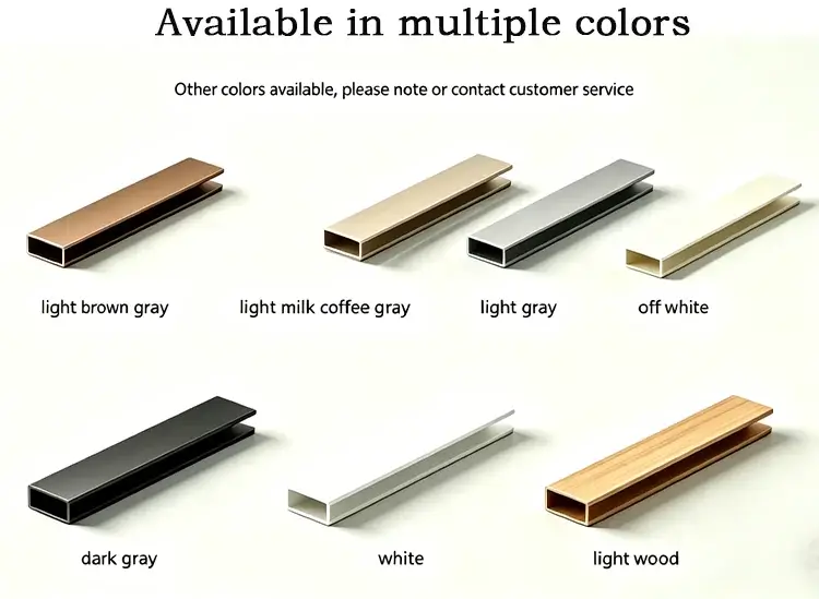 Available in multiple colors: light brown gray, light milk coffee gray, light gray, off white, dark gray, white, light wood.