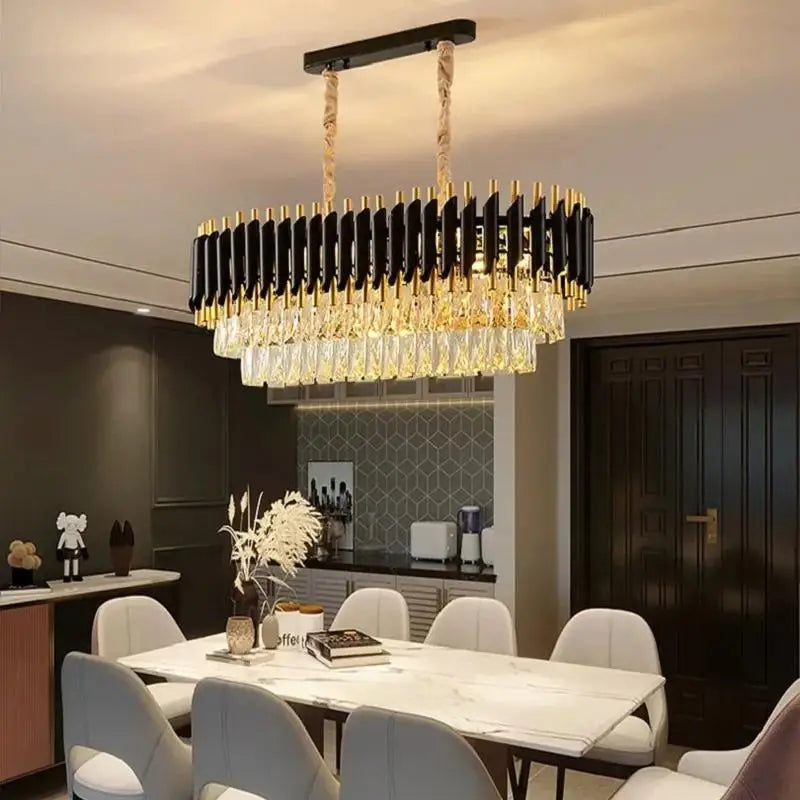 LED Pendant Crystal Ceiling Chandelier