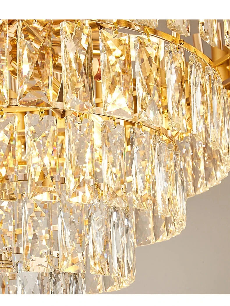 LED Pendant Crystal Ceiling Chandelier