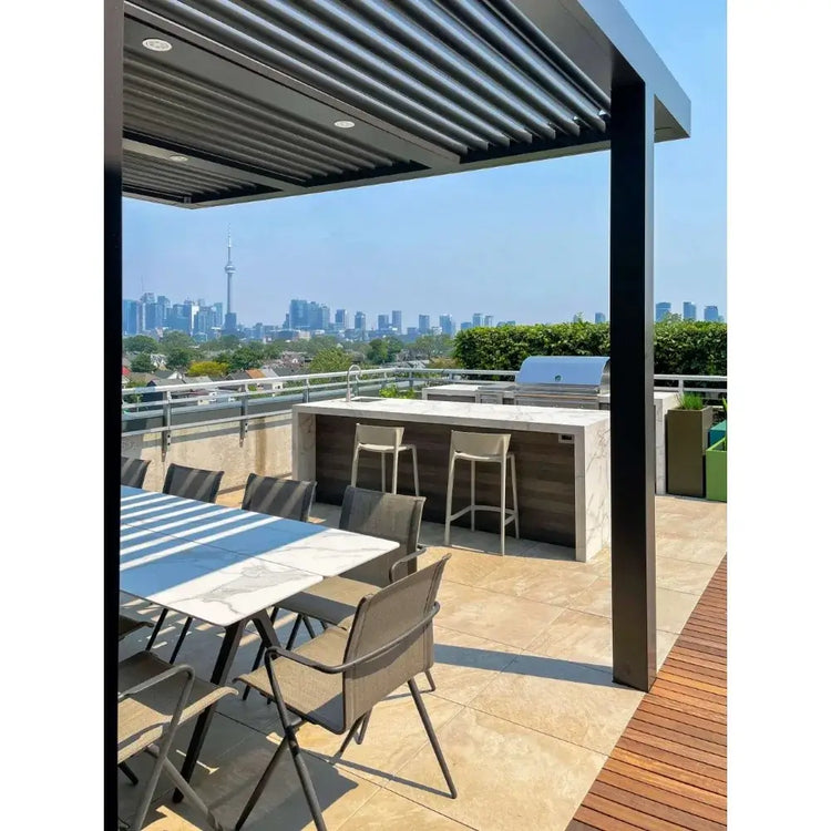 Outdoor Kitchen BBQ Cabinet Premium Stainless Steel with Mini Fridge LED Lights Storage for Patio Garden Grilling Station.