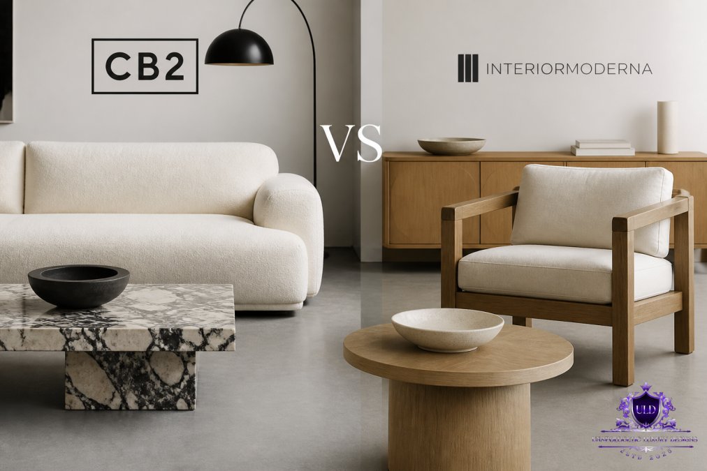CB2 vs InteriorModerna: Which Offers Better Design?