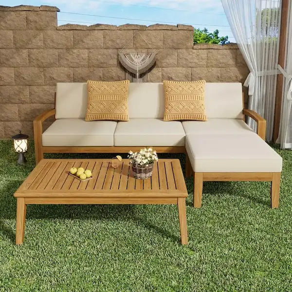Luxury Modern Outdoor Garden Sofa Seating Set - image 3