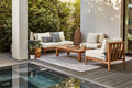 Factory Luxury Teak Wood Outdoor Furniture Set