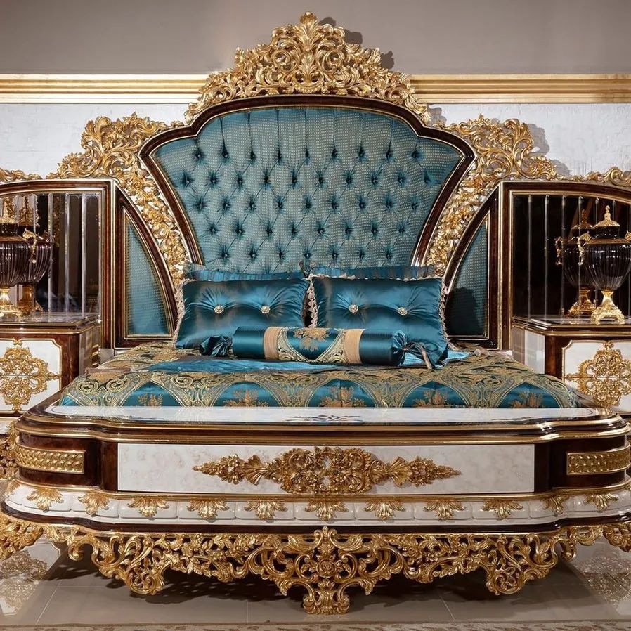 Turkish Luxury King Size Tufted Bed