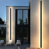 modern waterproof outdoor wall light illuminating a contemporary porch and enhancing outdoor aesthetics