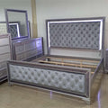 Runwood Crystal Tufted LED Bed Frame
