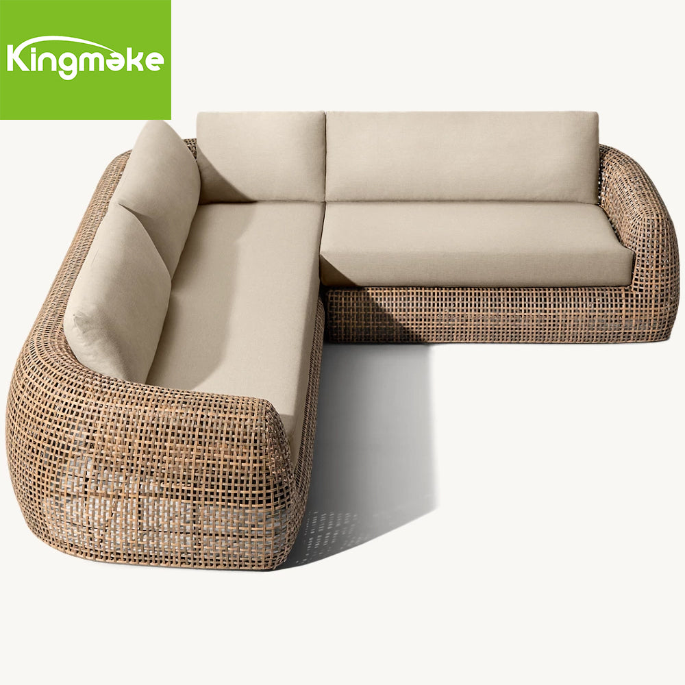 Outdoor Teak Patio Garden Sofa Set