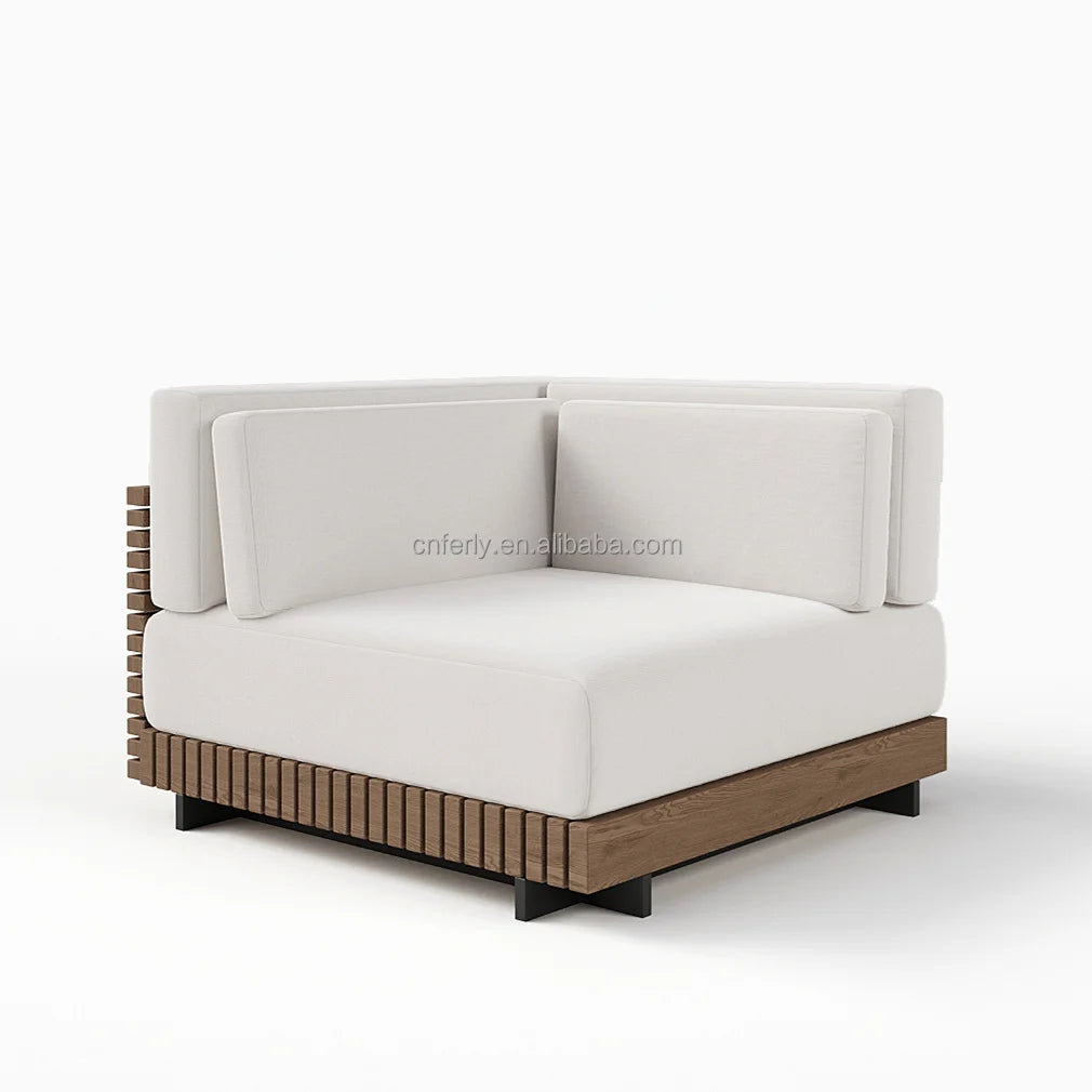 Luxury Teak Wood Garden Balcony Furniture Set - image 3