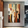 Large handmade textured abstract oil painting showcasing luxurious opulence and beautiful statement pieces.