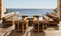 Luxury Teak Wood Garden Balcony Furniture Set