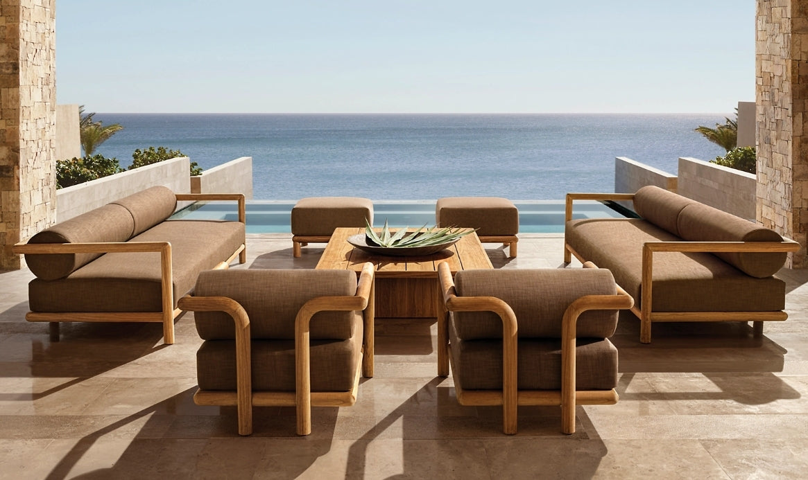Luxury Teak Wood Garden Balcony Furniture Set