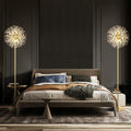 Luxury Crystal Dandelion Floor Lamp
