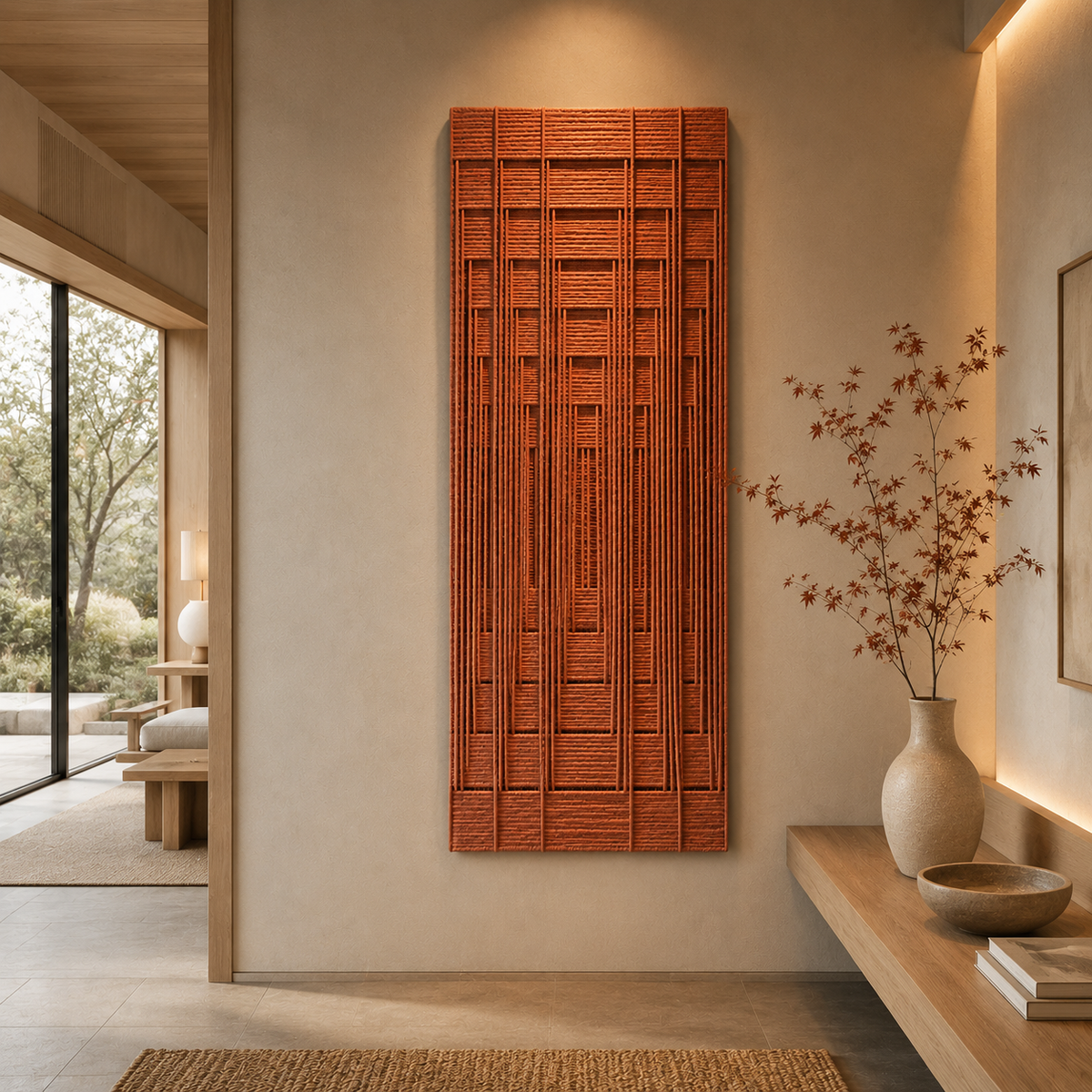 Wabi-Sabi Wool & Bamboo Silk Rug