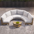 Luxury Minimalist Outdoor Sectional Sofa Set