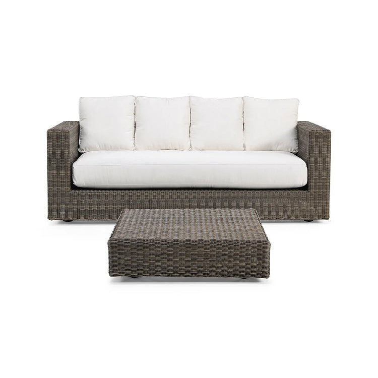 Luxury Rattan Patio Courtyard Villa Sectional Sofa Set - image 5