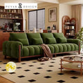 Cloud Velvet Retro Modular Sofa