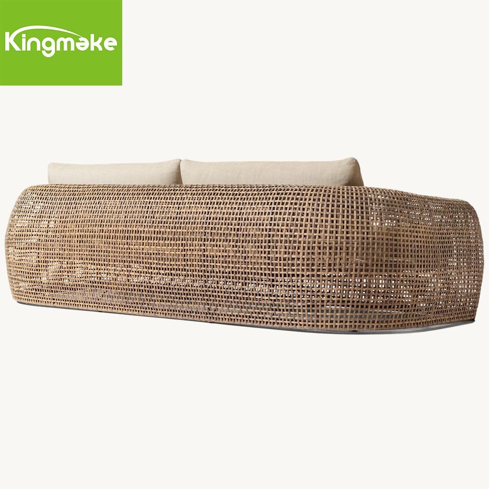 Outdoor Teak Patio Garden Sofa Set - image 2