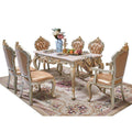 Antique European 7-Piece Marble Set