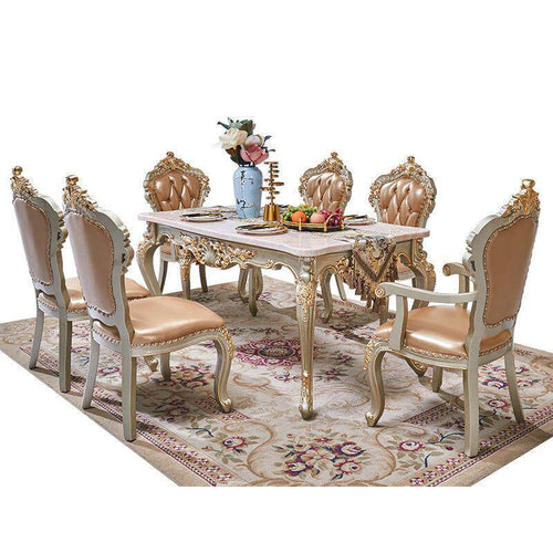 Antique European 7-Piece Marble Set