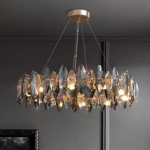 American Gray Diamond Chandelier