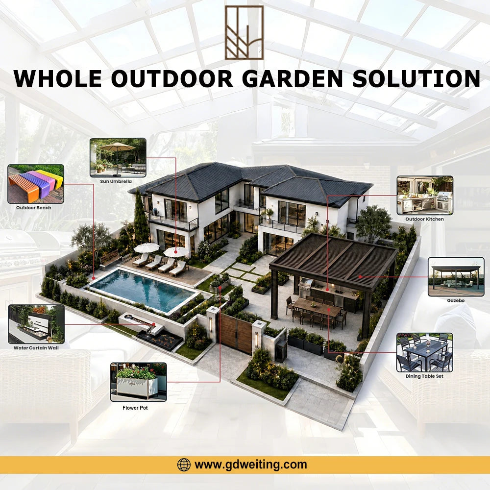 Custom Rainproof Outdoor Sofa Set: Stylish & Durable Comfort