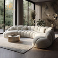 Nordic Cream Cloud Caterpillar Sofa