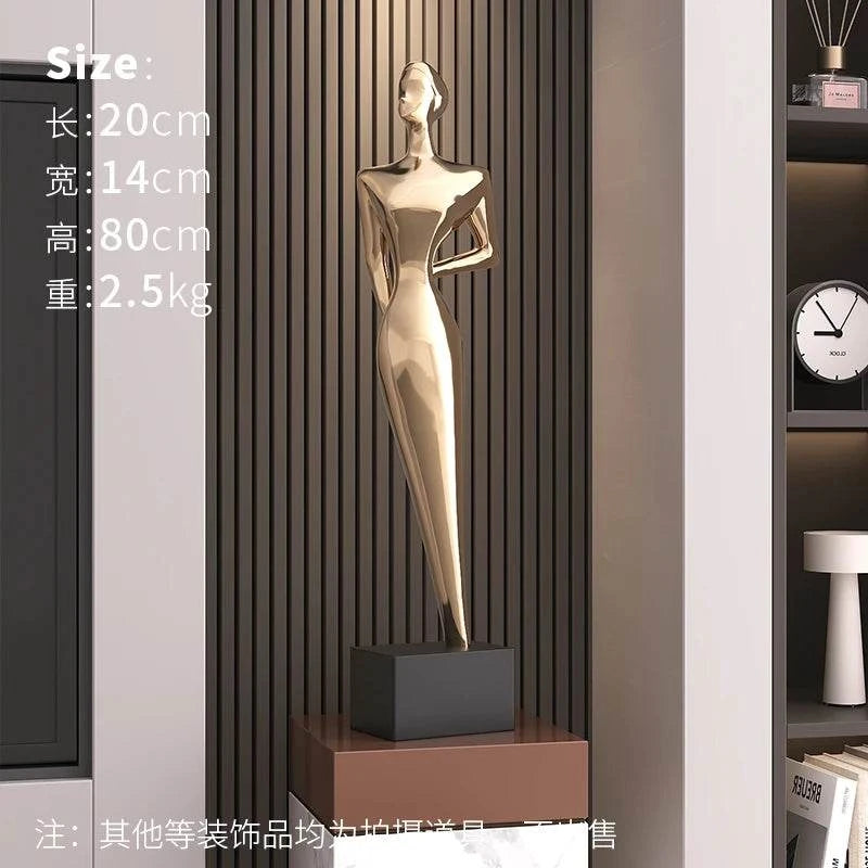 Italian minimalist figure sculpture