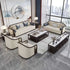 Designer Living Room Set featuring modern and elegant design with comfortable seating and high-quality materials.