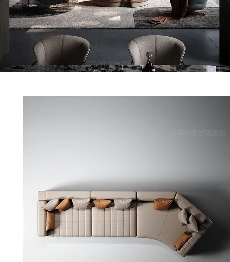 Luxury Nordic Living Room Sofas Accent Throne Design