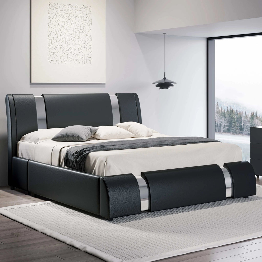Low Profile Platform Bed