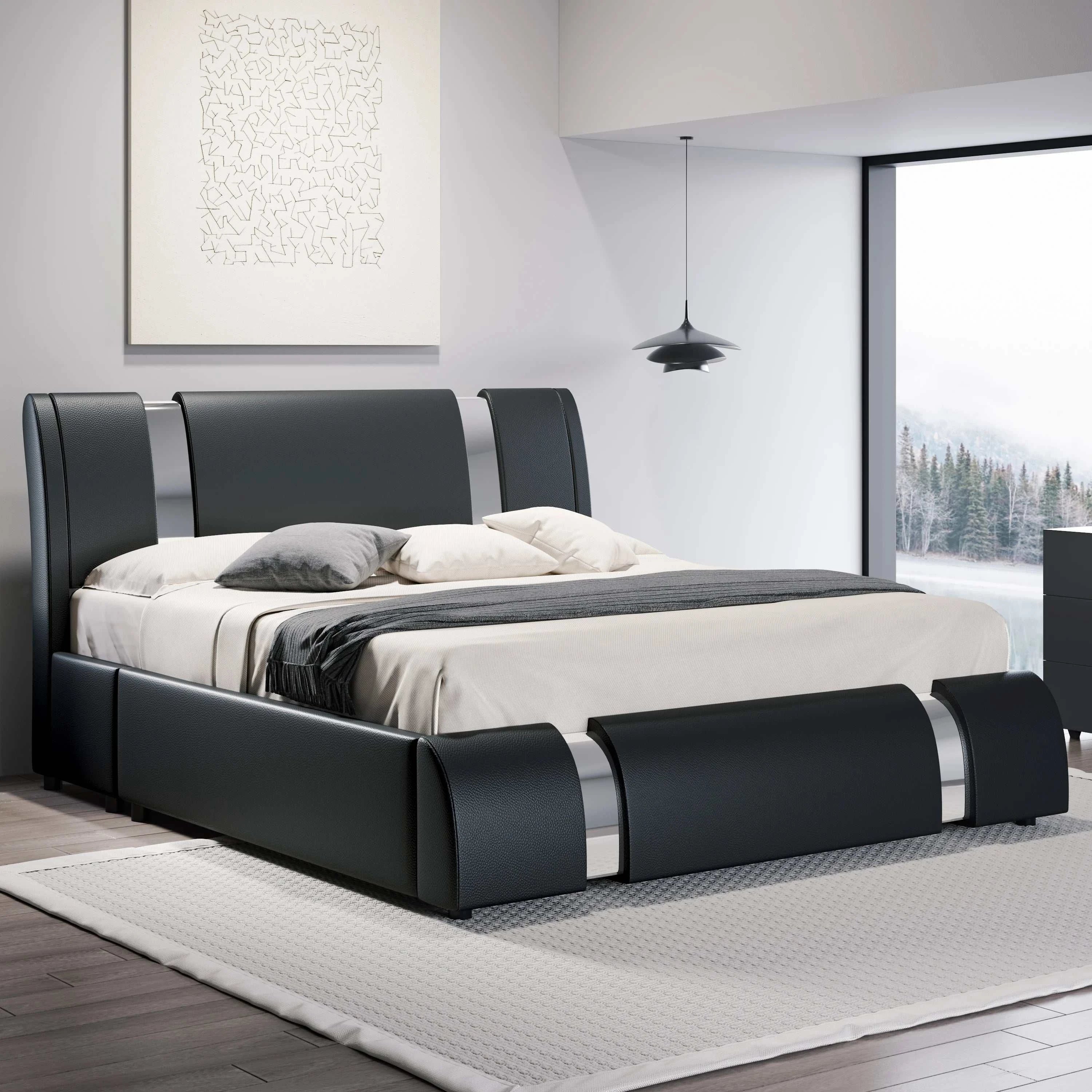 Low Profile Platform Bed