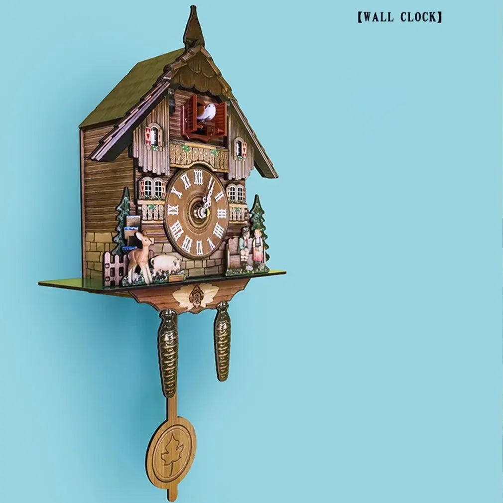 New Pendulum Cuckoo Kids Wall Clock
