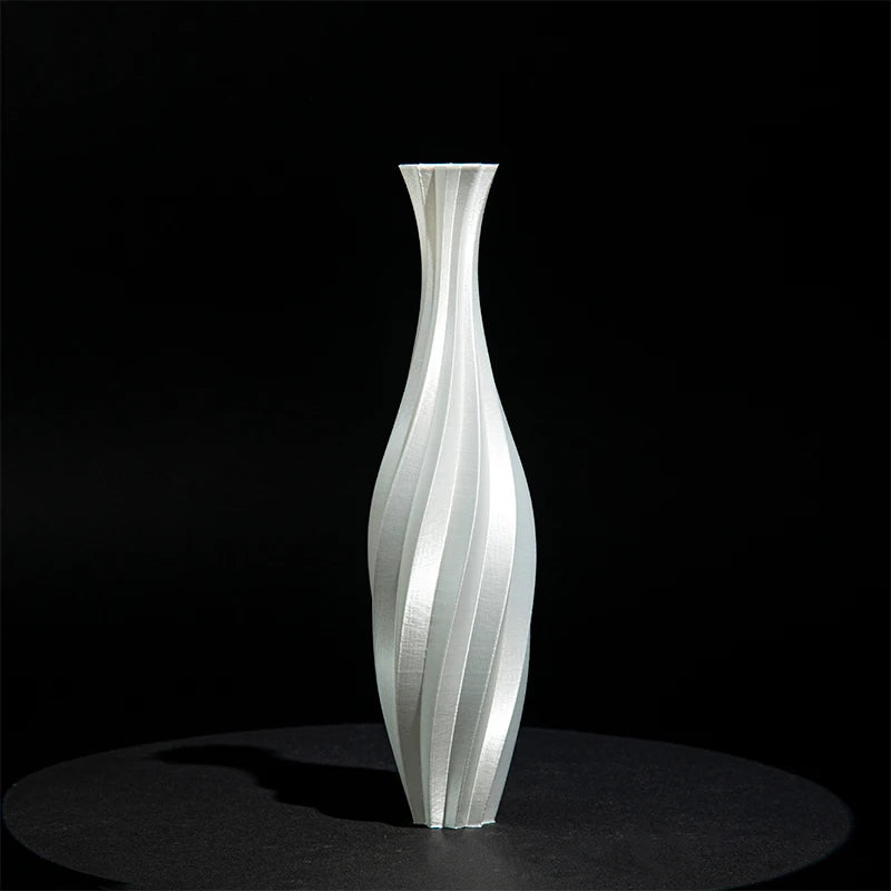 3D Printed Flower Vases Modern Plastic Decorative