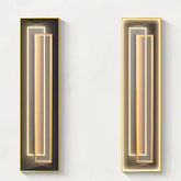 Modern LED Creative Mural Light | Vertical Art Deco Hanging Lamp showcasing sleek vertical design for contemporary decor.