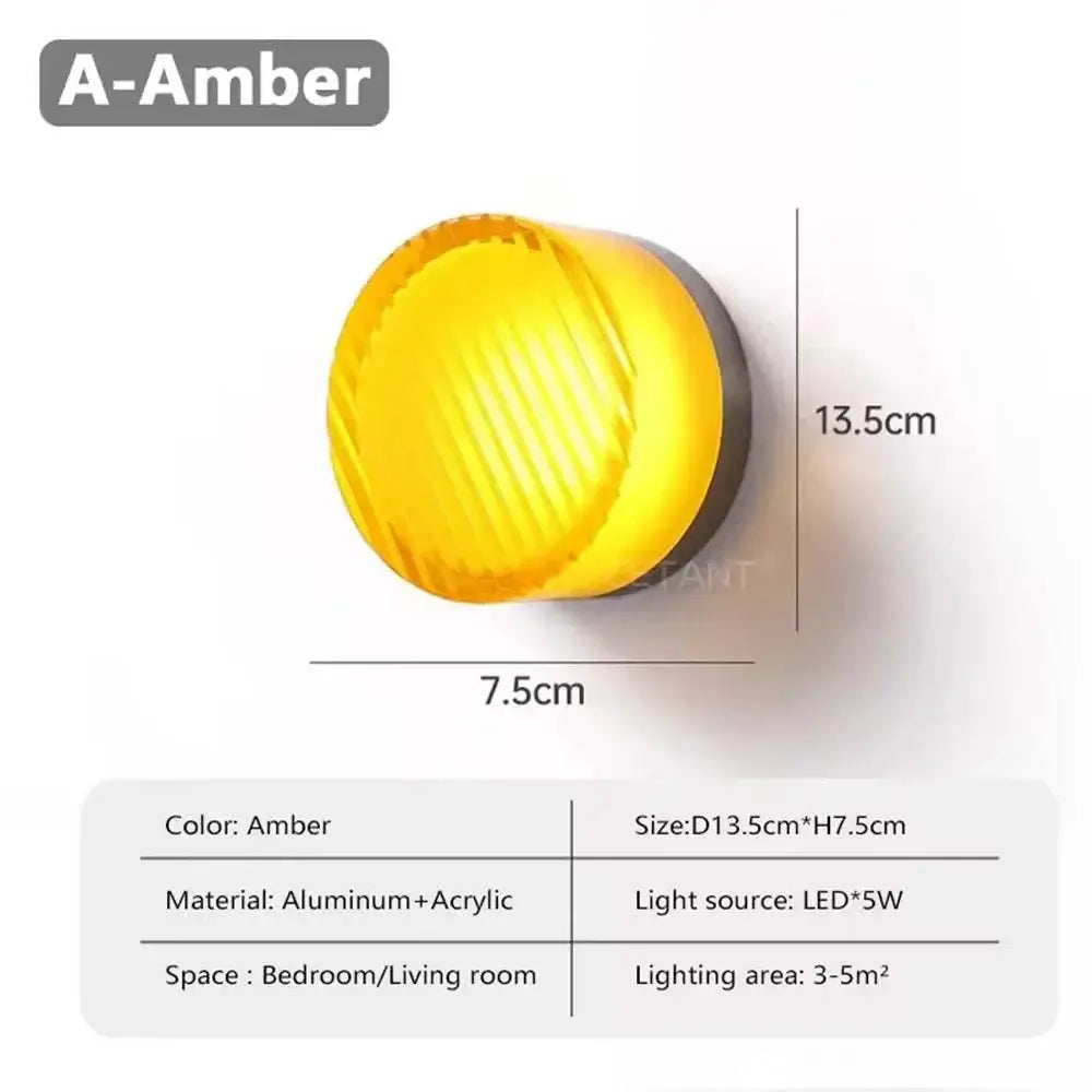 Nordic LED Wall Lamp Jelly Design Decorative Wall Lamp Creative Lighting Fixtures