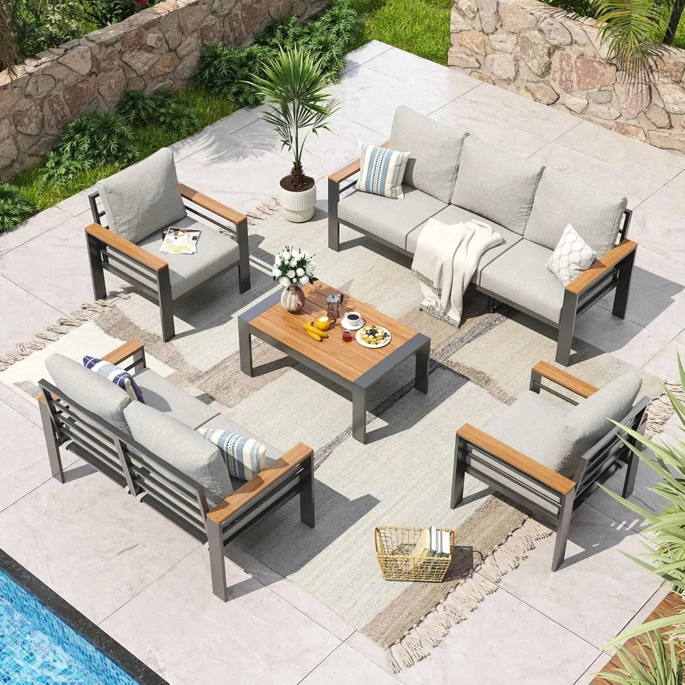 Msdark Luxury Waterproof Modern Garden Set