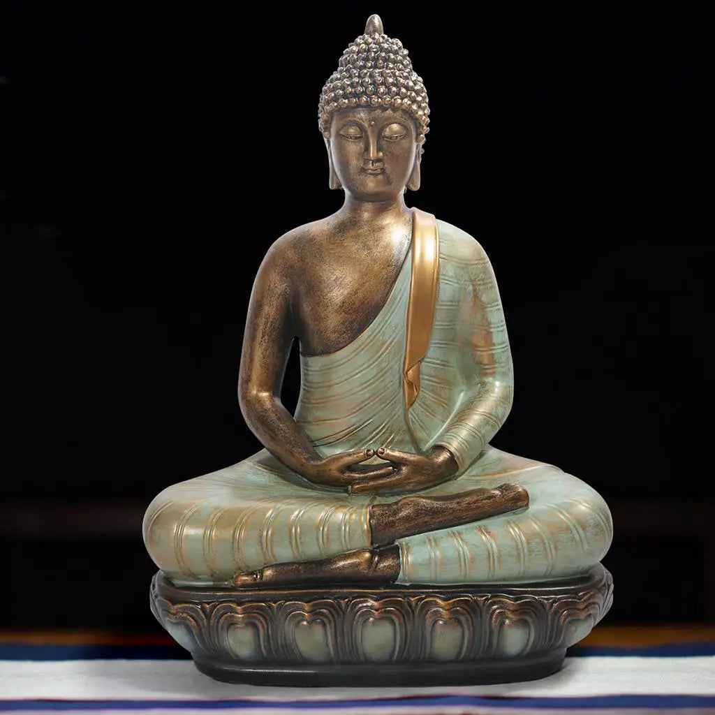 Outdoor Buddha Ornament Statue Sculpture for Home Garden Porch Outdoor