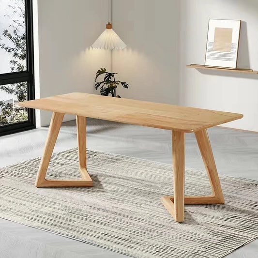 Luxury Stands Dining Table Wooden Design Nordic Modern Dining Table Living Waterproof Mesas De Jantar Dining Room Furniture
