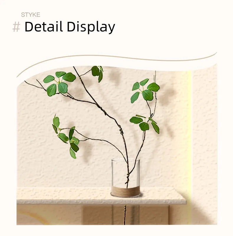 Entrance decoration porch green plant ornaments entrance corridor LED wall lamp painting high-end living room mural lamp - view 17