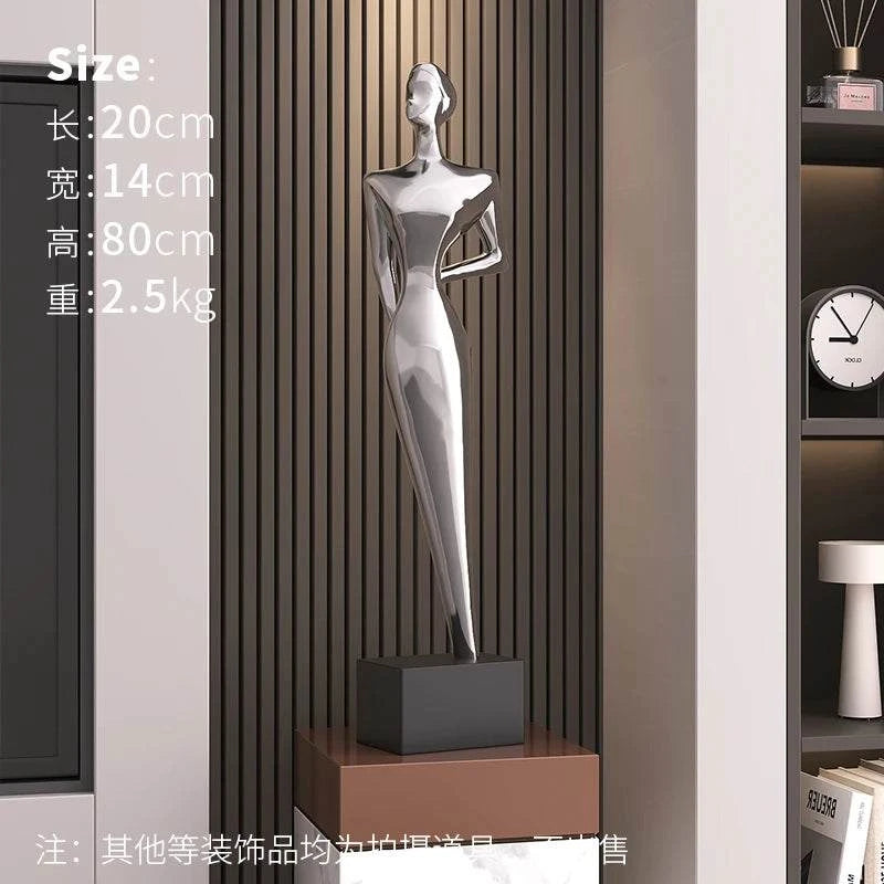 Italian minimalist figure sculpture