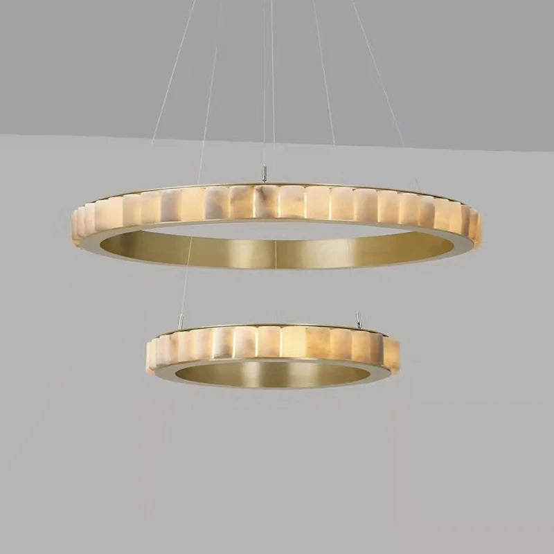 Modern Chandelier Dining Room LED Luxury Hanging Lamp Marble Lighting Lamp for Living Room Chandelier - view 1