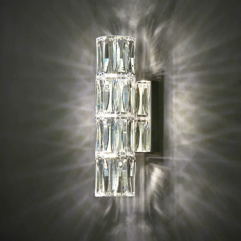 Modern LED Luxury Crystal Wall Lights .