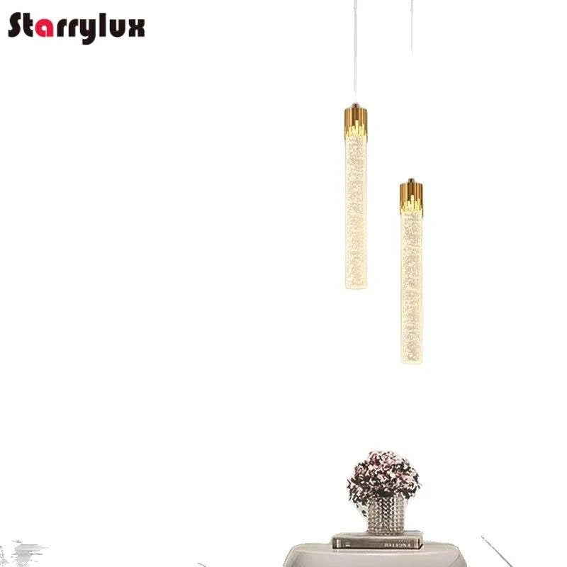 Starrylux pendant lights on a white background