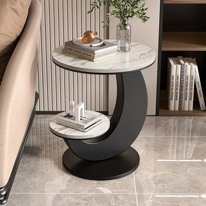 Makeup Modern Coffee Tables Marble Mini Luxury Nordic Side Table Storage Round Center Tables Modular Simple Sofa Table Service