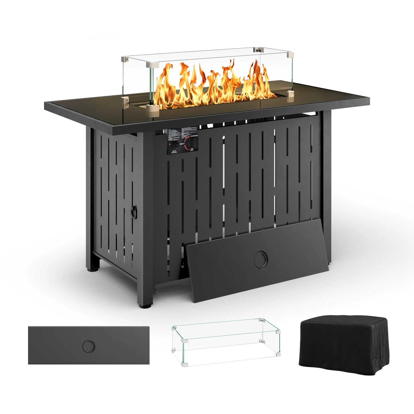 firepit on a white background 