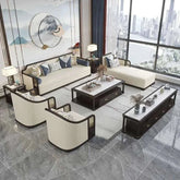Designer Living Room Set featuring modern elegance, comfortable seating, and durable materials in a stylish setup.