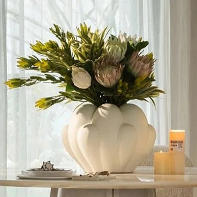 Nordic Luxury Decorative Vase | Modern Sculptural Home Accent