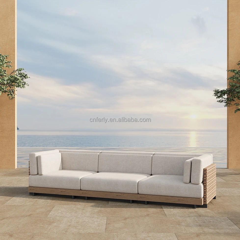 Luxury Teak Wood Garden Balcony Furniture Set - image 2