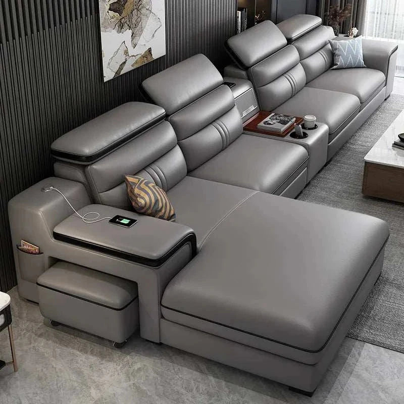Leather Sectional Sofa