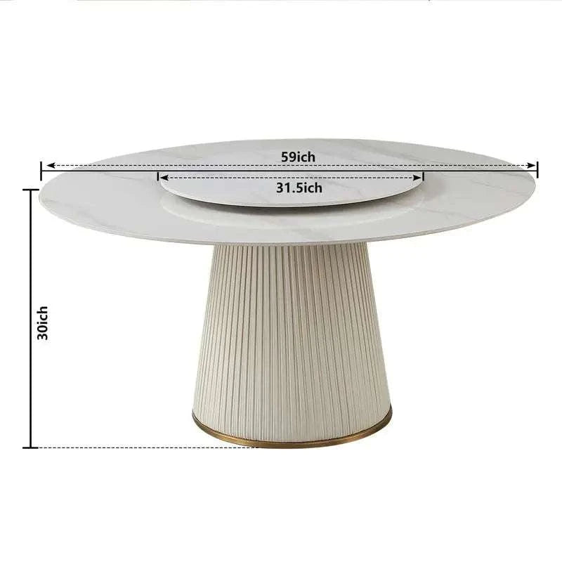Pedestal Dining Table